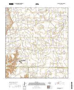 Albercas Ranch 2019 topographic map thumbnail