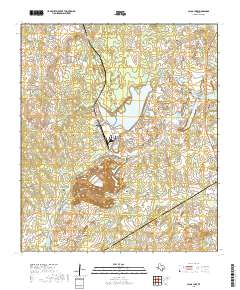 Alcoa Lake 2019 topographic map thumbnail