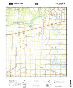 Alligator Hole Marsh 2019 topographic map thumbnail