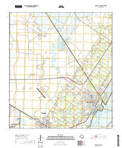 Aransas Pass 2019 topographic map thumbnail