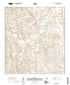 Arroyo Huisache 2019 topographic map thumbnail