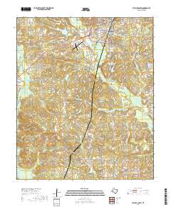 Atlanta South 2019 topographic map thumbnail