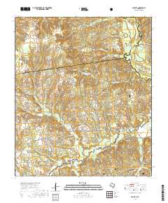 Augusta 2019 topographic map thumbnail