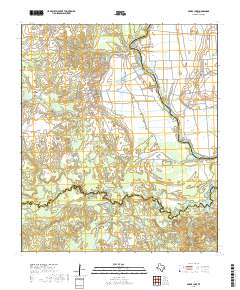 Baker Lake 2019 topographic map thumbnail