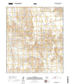 Ballinger Ranch 2019 topographic map thumbnail