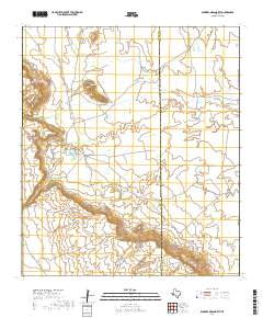 Bandera Mesa North 2019 topographic map thumbnail
