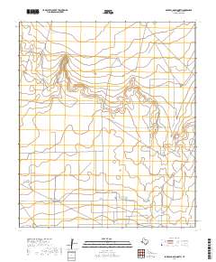 Barrilla Draw North 2019 topographic map thumbnail