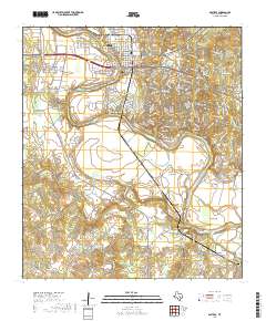Bastrop 2019 topographic map thumbnail