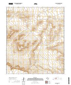 Baylor Draw 2019 topographic map thumbnail