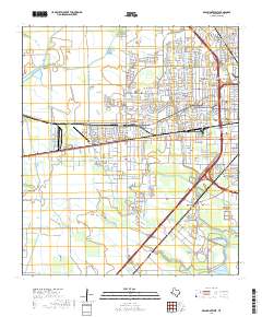 Beaumont West 2019 topographic map thumbnail