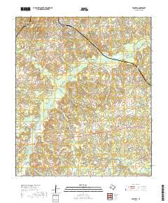 Beckville 2019 topographic map thumbnail