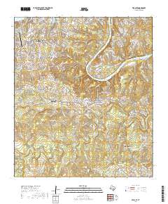 Bee Cave 2019 topographic map preview