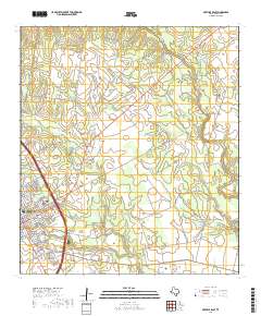 Beeville East 2019 topographic map thumbnail