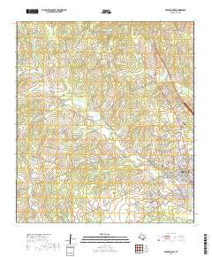Beeville West 2019 topographic map thumbnail