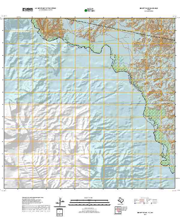 Bennett Ranch 2019 topographic map thumbnail