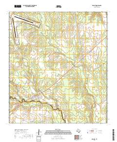 Berclair 2019 topographic map thumbnail