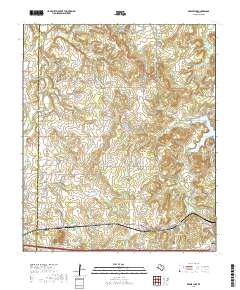 Bernie Lake 2019 topographic map thumbnail