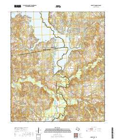 Berryville 2019 topographic map thumbnail