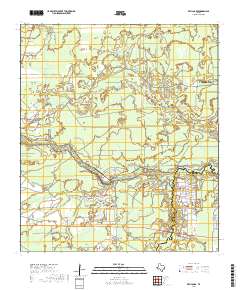 Bevil Oaks 2019 topographic map thumbnail