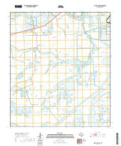 Big Hill Bayou 2019 topographic map thumbnail