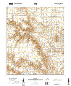 Big Spring North NE 2019 topographic map thumbnail