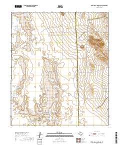 Bitter Well Mountain NW 2019 topographic map thumbnail