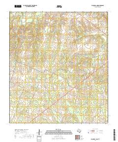 Blackwell Lake 2019 topographic map thumbnail