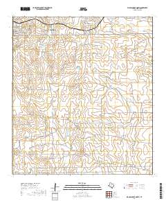 Blancas Creek North 2019 topographic map thumbnail