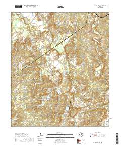 Blanket Springs 2019 topographic map thumbnail
