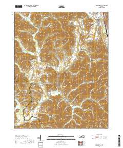 Barbourville 2019 topographic map thumbnail