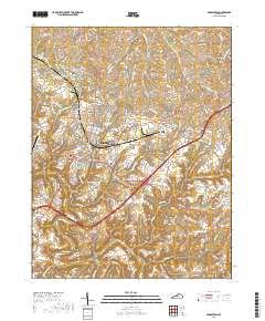 Bardstown 2019 topographic map thumbnail