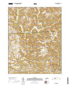 Bee Spring 2019 topographic map thumbnail