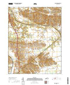Beech Grove 2019 topographic map thumbnail