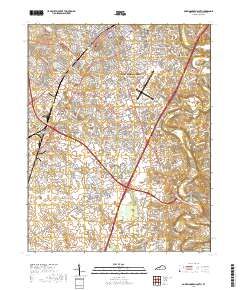 Bowling Green South 2019 topographic map thumbnail