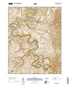 Bryantsville 2019 topographic map thumbnail