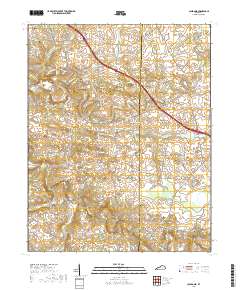Caledonia 2019 topographic map thumbnail