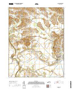 Calhoun 2019 topographic map thumbnail