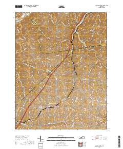 Campbellsburg 2019 topographic map thumbnail