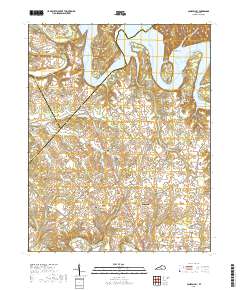 Cane Valley 2019 topographic map thumbnail