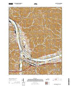 Catlettsburg 2019 topographic map thumbnail