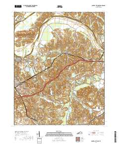 Central City East 2019 topographic map thumbnail