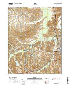 Central City West 2019 topographic map thumbnail
