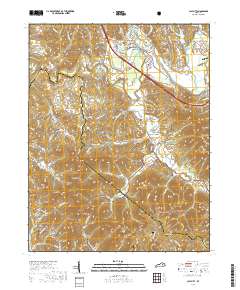 Clay City 2019 topographic map thumbnail