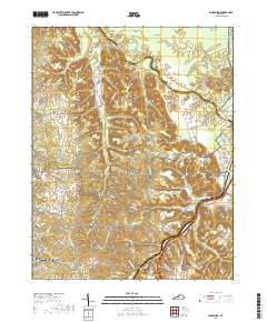 Colesburg 2019 topographic map thumbnail