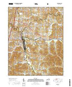 Corbin 2019 topographic map thumbnail