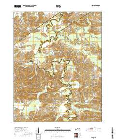 Dalton 2019 topographic map thumbnail