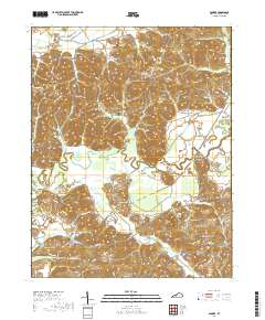 Dundee 2019 topographic map thumbnail