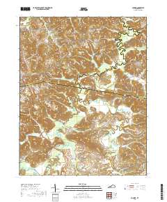 Dunmor 2019 topographic map thumbnail