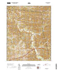 East Fork 2019 topographic map thumbnail
