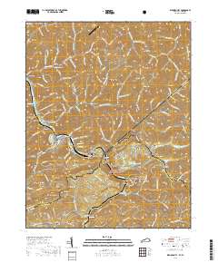 Elkhorn City 2019 topographic map thumbnail